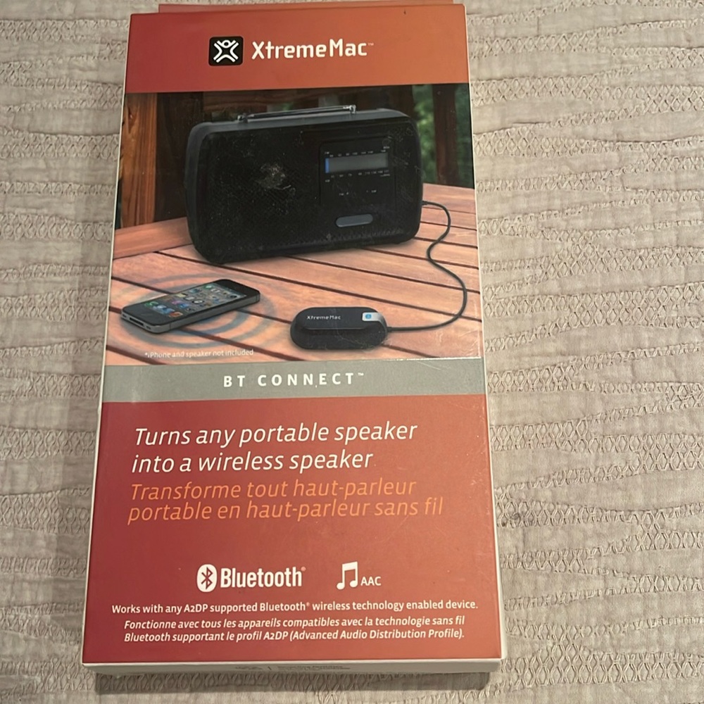 Xtreme Mac BT Connect wireless speaker